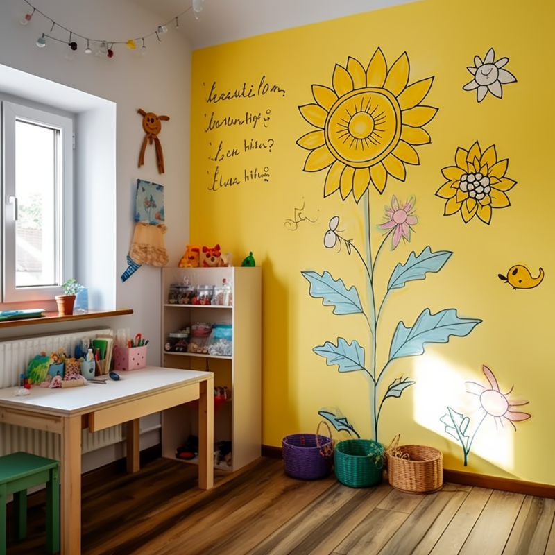 Tabulová barva - Střední modrá 1l